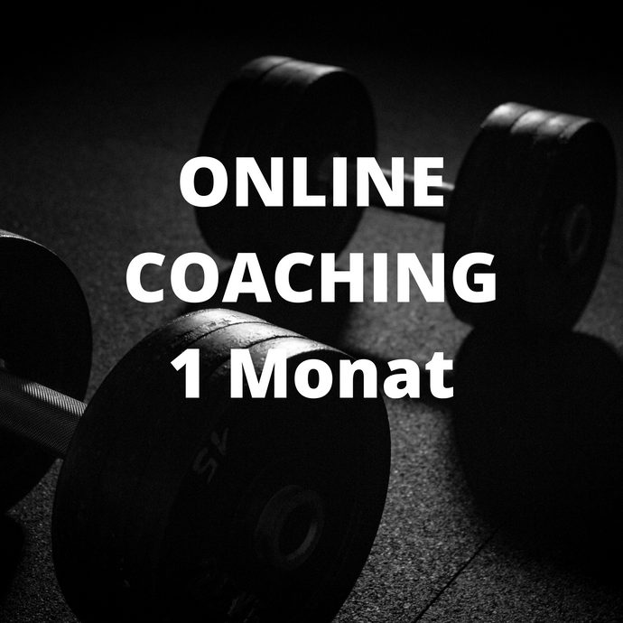 Online Coaching - 1 Monat