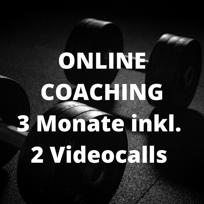 Premium Online Coaching - 3 Monate inkl. 2x45 Min Videocalls